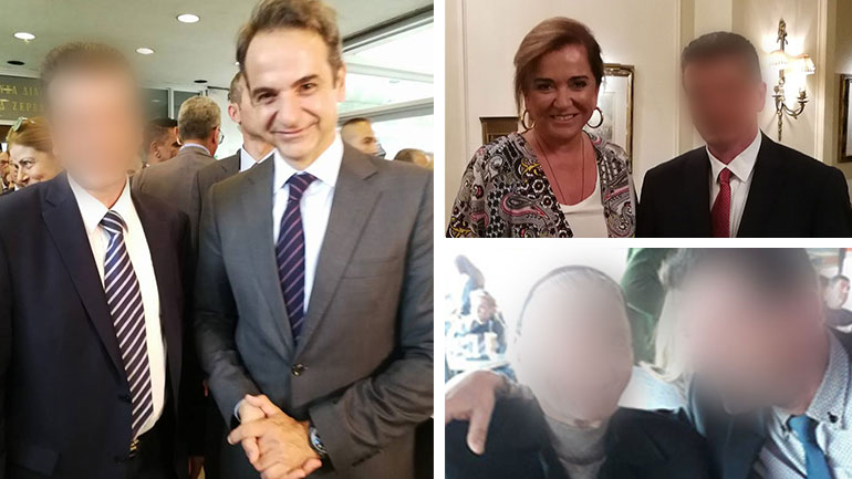 Ο μητροκτόνος του Μενιδίου πόζαρε με πολιτικά πρόσωπα Ο μητροκτόνος του Μενιδίου πόζαρε με πολιτικά πρόσωπα