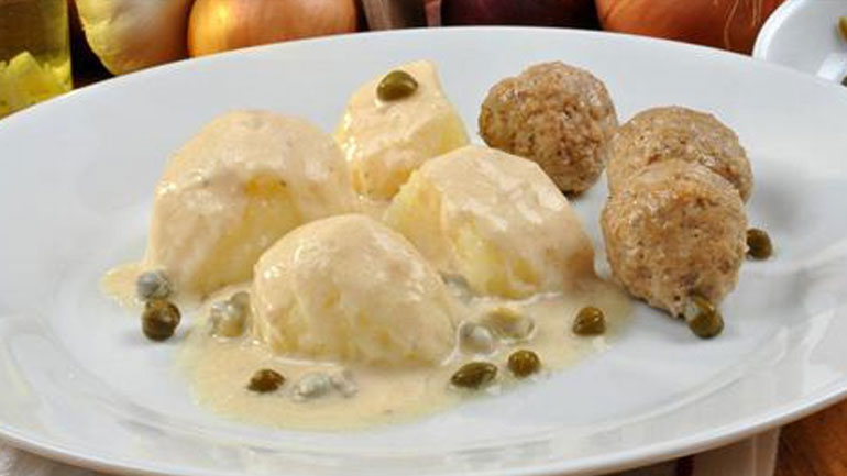 Κεφτεδάκια α λα κρεμ