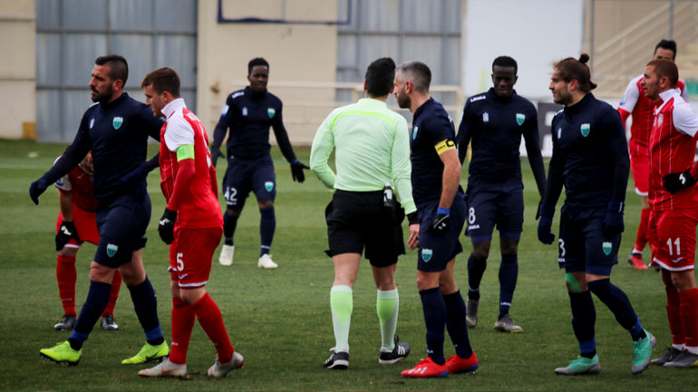 Άρχισε αλλά διεκόπη λόγω θυελλωδών ανέμων το παιχνίδι Ξάνθη-Λεβαδειακός