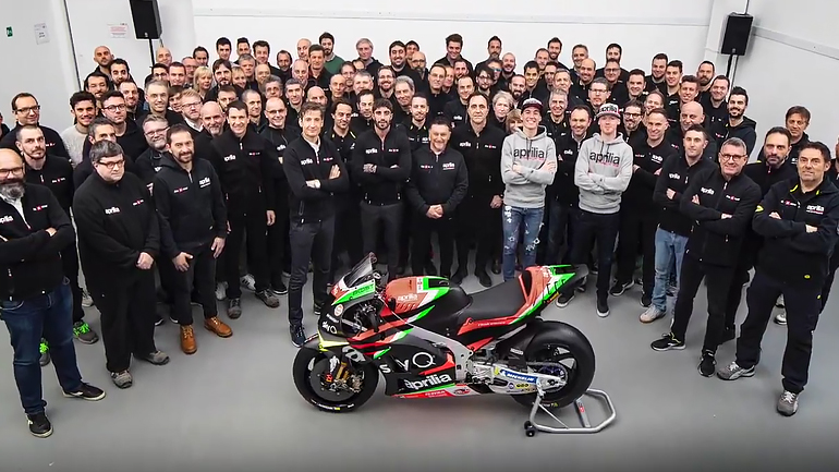 Aprilia 2019 RS-GP: Μια ματιά εκ των έσω