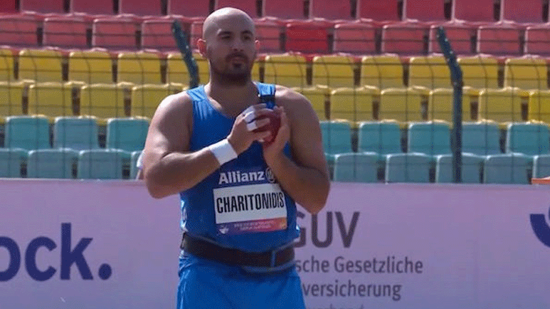 Πρώτος ο Χαριτωνίδης στη σφαίρα, 2ος ο Πρωτονοτάριος στα 100μ., πανελλήνιο ρεκόρ ο Μαλακόπουλος