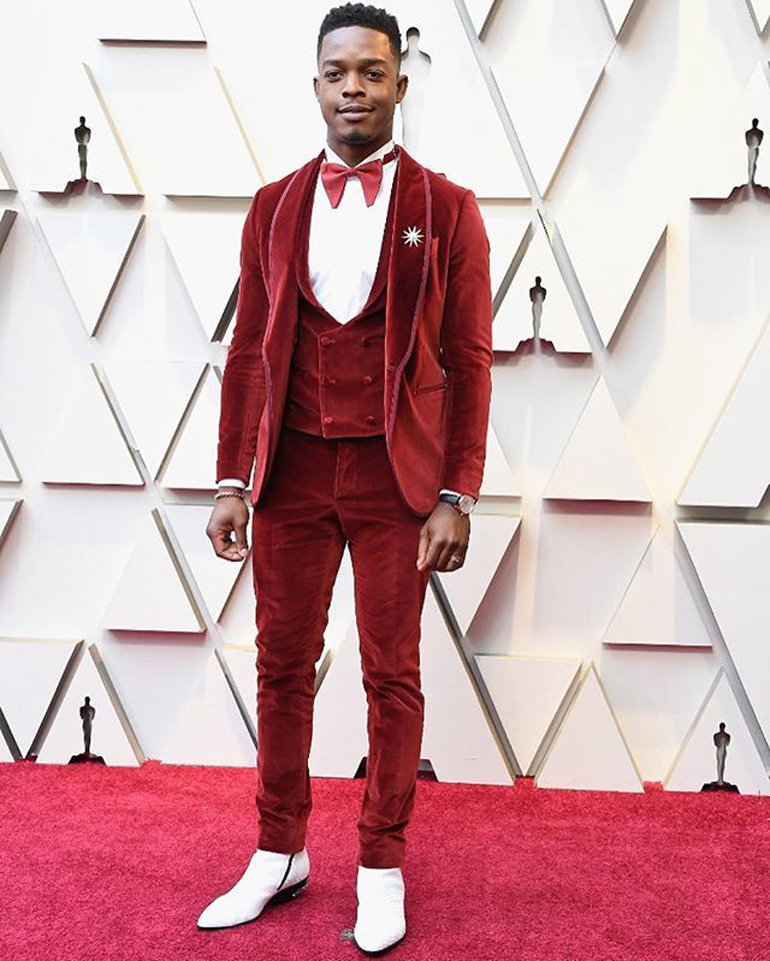 O Στέφαν Τζέιμς, o οποίος  πρωταγωνιστεί στην ταινία «If Beale Street Could Talk» 