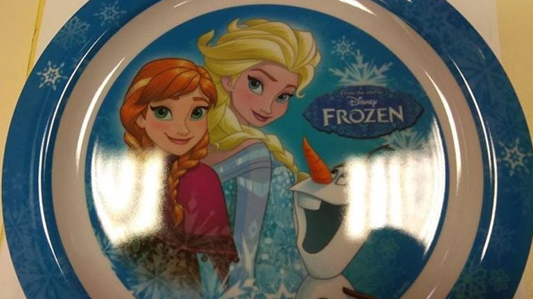 Ανάκληση πιάτου μελαμίνης από τον ΕΦΕΤ