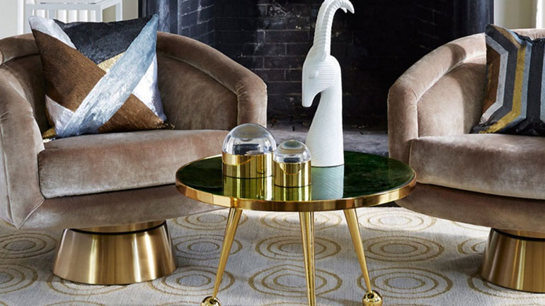 Χρυσές πινελιές για luxurious ύφος στον χώρο σας!