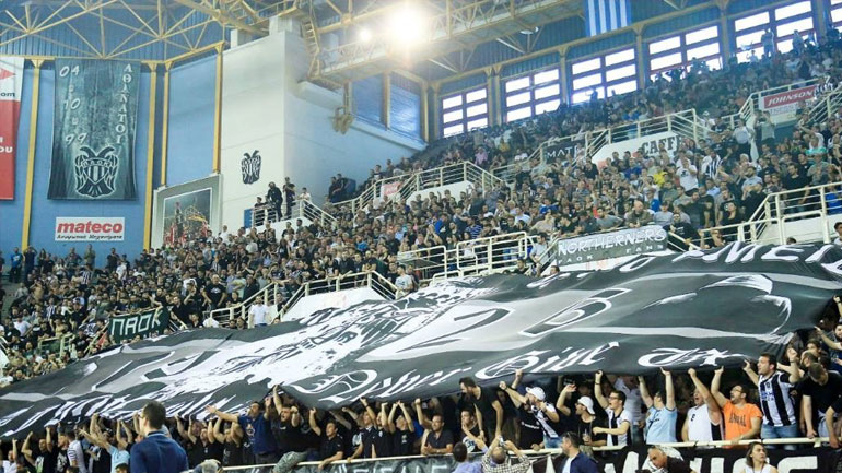 Οργανωμένοι οπαδοί ΠΑΟΚ: «Υψώνουμε ασπίδα προστασίας στην ομάδα μπάσκετ»