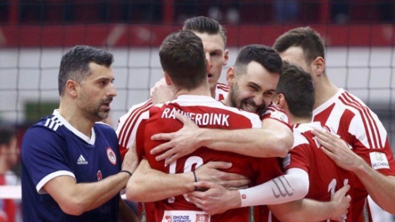 Bόλεϊ: Σήμερα η πρώτη μονομαχία του Ολυμπιακού με την Τρεντίνο για τα ημιτελικά του CEV Cup