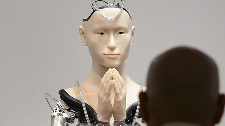 Δημιουργήθηκε το πρώτο ρομπότ που διδάσκει τη συμπόνια σε ιαπωνικό βουδιστικό ναό