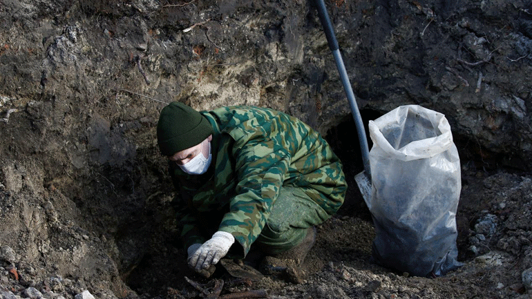 Λευκορωσία: Λείψανα εκατοντάδων Εβραίων ανακαλύφθηκαν σε ομαδικό τάφο της Ναζιστικής περιόδου