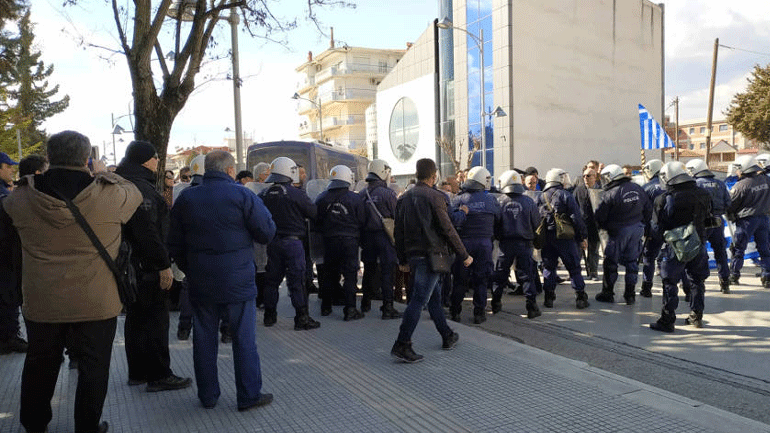 Δύο συλλήψεις για τα επεισόδια στην Πτολεμαΐδα
