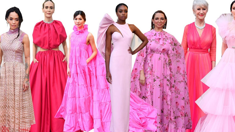 Το ροζ το χρώμα που επικράτησε στο κόκκινο χαλί των Oscar 2019!