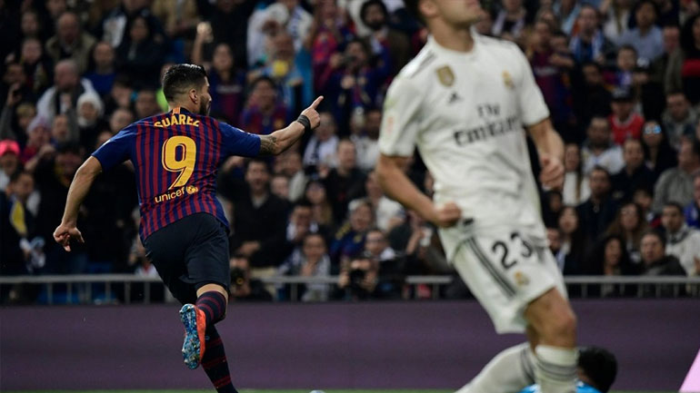 Έκανε «πάρτι» η Μπαρτσελόνα στη Μαδρίτη – Συνέτριψε 3-0 τη Ρεάλ και προκρίθηκε στον τελικό του Κυπέλλου