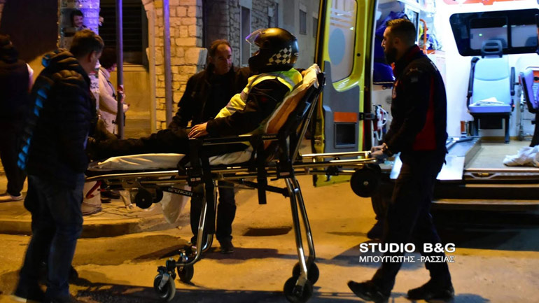 Τροχαίο με τραυματία διανομέα φαγητού στο Ναύπλιο