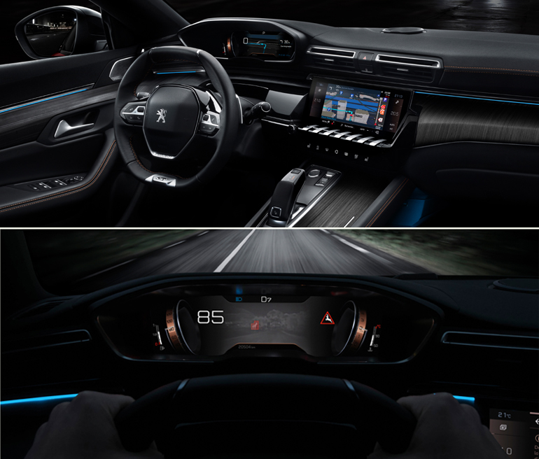 Η εικόνα από το εσωτερικό ή όταν βρίσκεσαι πίσω από το τιμόνι μιλά από μόνη της...