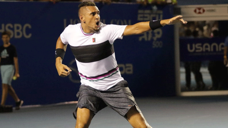 O Κύργιος νίκησε τον Ναδάλ στο Ακαπούλκο!