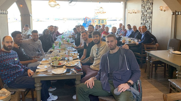 Μπάσκετ: Γεύμα συσπείρωσης στον Ολυμπιακό