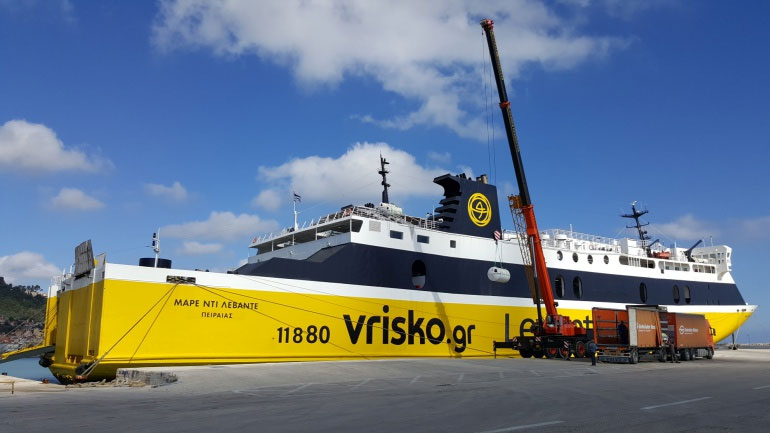 Mare di levanter: Δεν πραγματοποιήθηκε το πρωινό δρομολόγιο Κυλλήνη-Ζάκυνθος λόγω απώλειας άγκυρας