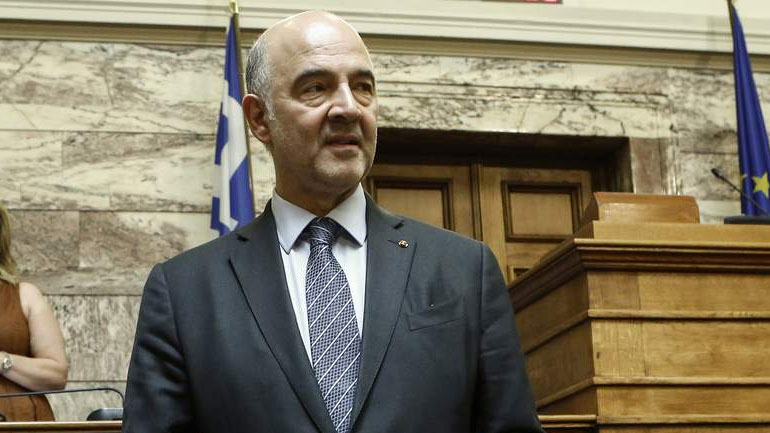 Μοσκοβισί: Η Ελλάδα πήρε τη φυσική της θέση στο εσωτερικό της Ευρωζώνης