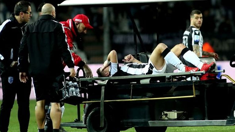 ΠΑΟΚ: Νοκ-άουτ για ένα μήνα ο Πέλκας