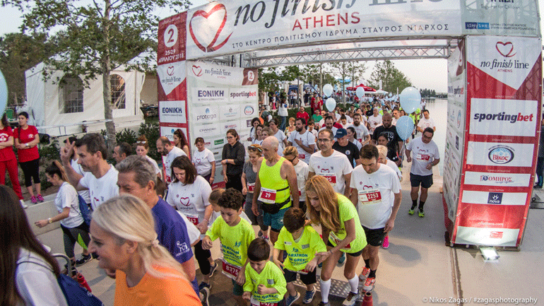 Άνοιξαν 12.000 θέσεις για  το 3ο No Finish Line Athens