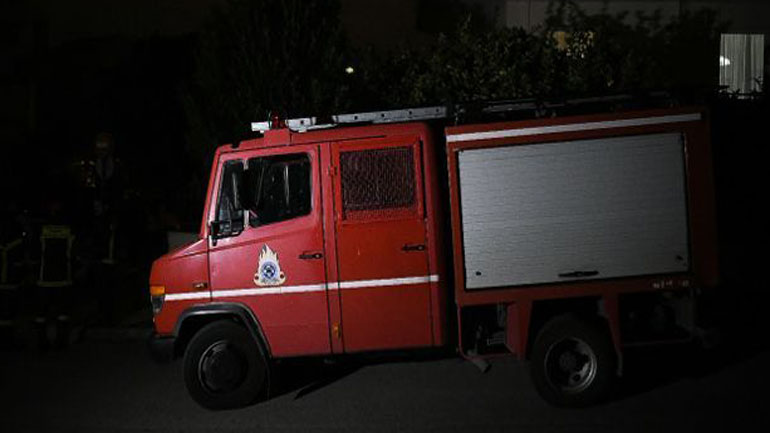 Πυρκαγιά σε πολυκατοικία στον Βύρωνα