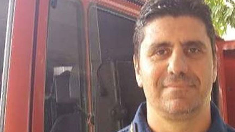 Νεκρός εν ώρα καθήκοντος ο πρόεδρος Πυροσβεστών Κεντρικής Μακεδονίας Νεκρός εν ώρα καθήκοντος ο πρόεδρος Πυροσβεστών Κεντρικής Μακεδονίας