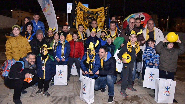 Νέες συναρπαστικές δράσεις από την Κερkidα ΟΠΑΠ:  Παιχνίδι στο παρκέ και στο χορτάρι, γενέθλια στο γήπεδο, επίσκεψη σε προπονητικό κέντρο