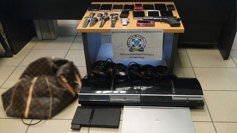 Eξαρθώθηκε σπείρα διαρρηκτών στη Θεσσαλονίκη