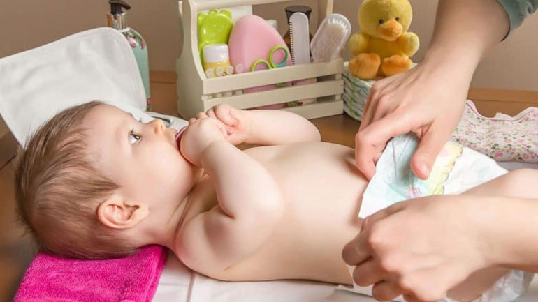 Συμβουλές για αλλαγή πάνας μωρού