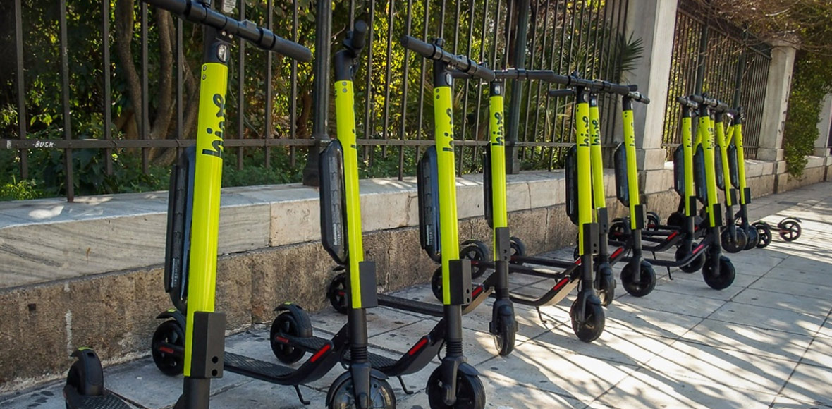 Ηλεκτρικά πατίνια στην Αθήνα