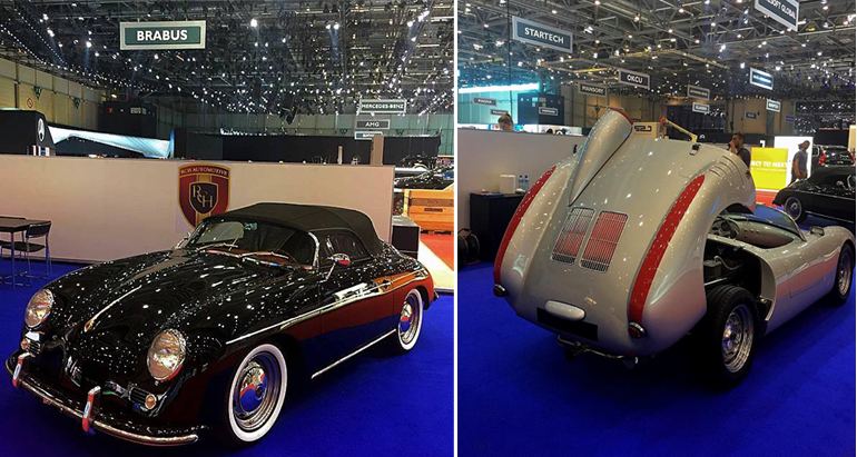 Αριστερά μία μαύρη RCH 356 και δεξιά μία RCH 550