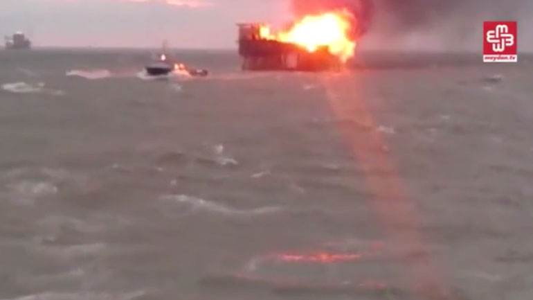 Ιταλία: Κατέρρευσε γερανός της Eni – Αγνοείται ο χειριστής του