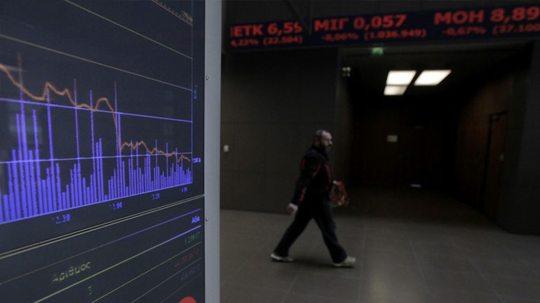 Πτωτικά κινείται το Χρηματιστήριο Αθηνών