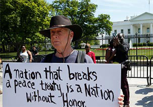 «Η χώρα που αποσύρεται από ειρηνευτική συμφωνία, είναι χώρα δίχως τιμή»