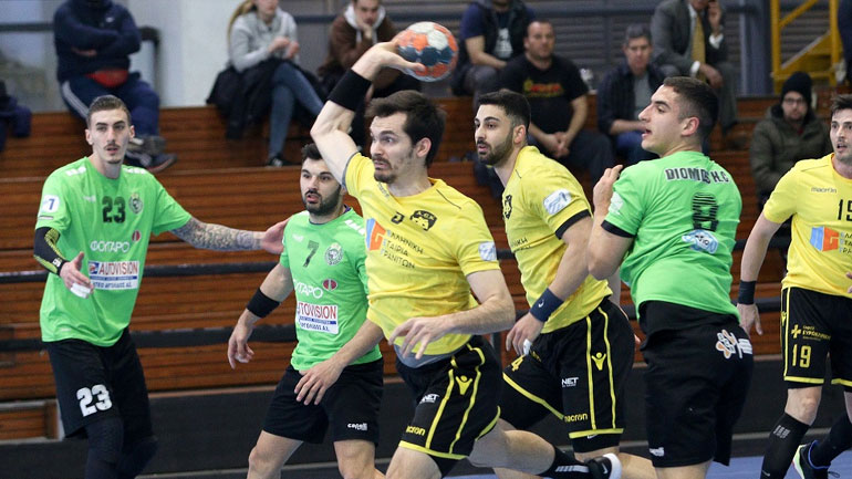 Χάντμπολ: Άνετη νίκη για την ΑΕΚ, 32-17 τον Διομήδη Άργους