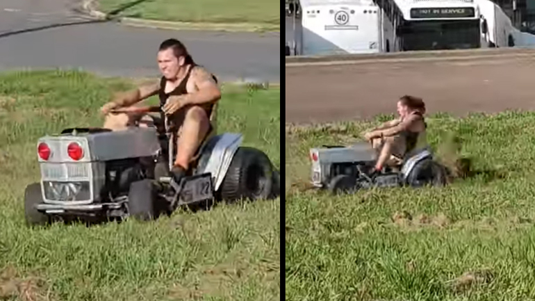 Η πιο γρήγορη μηχανή του γκαζόν