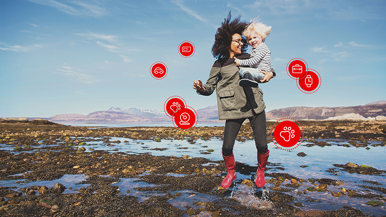 V by Vodafone: Νέα σειρά προϊόντων για την προστασία της οικογενείας και του αυτοκινήτου