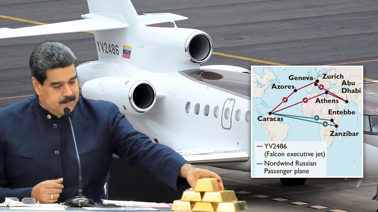 Οι χρυσές πτήσεις του καθεστώτος Μαδούρο