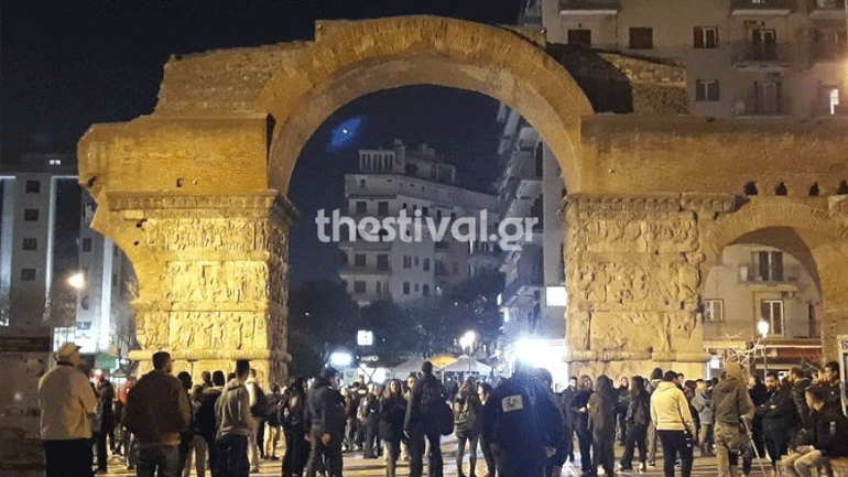 Θεσσαλονίκη: Πορεία αντιεξουσιαστών για τον θάνατο μετανάστη