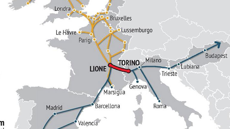 Η Ρώμη θέλει να επανεξεταστεί η χρηματοδότηση της σιδηροδρομικής σύνδεσης TAV με τη Γαλλία