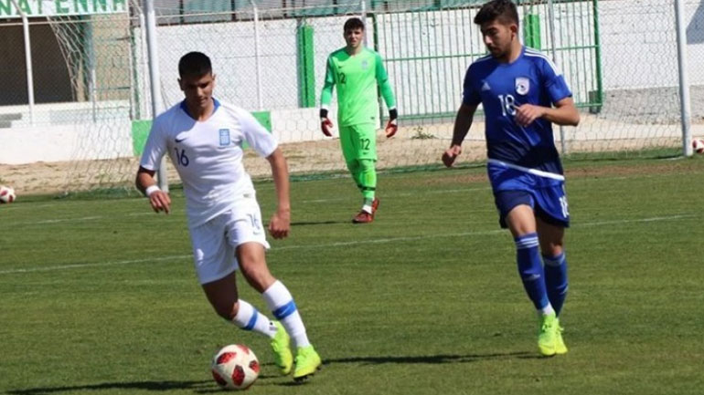 Ποδόσφαιρο: Ισόπαλη 1-1 η εθνική Νέων με την Κύπρο