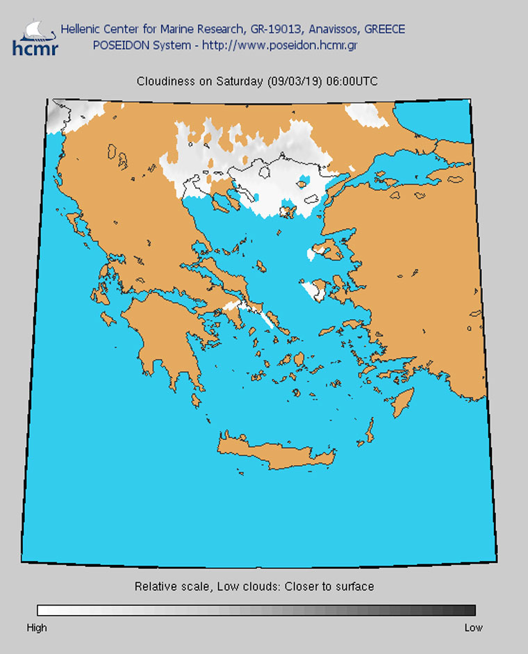 Νεφοκάλυψη το Σάββατο