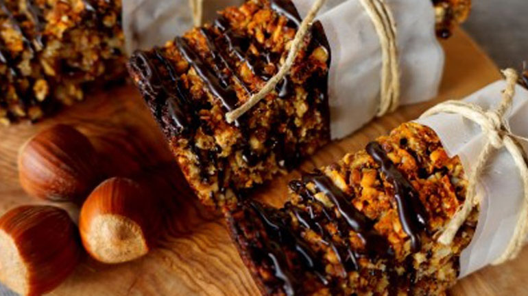 Σπιτικές μπάρες δημητριακών