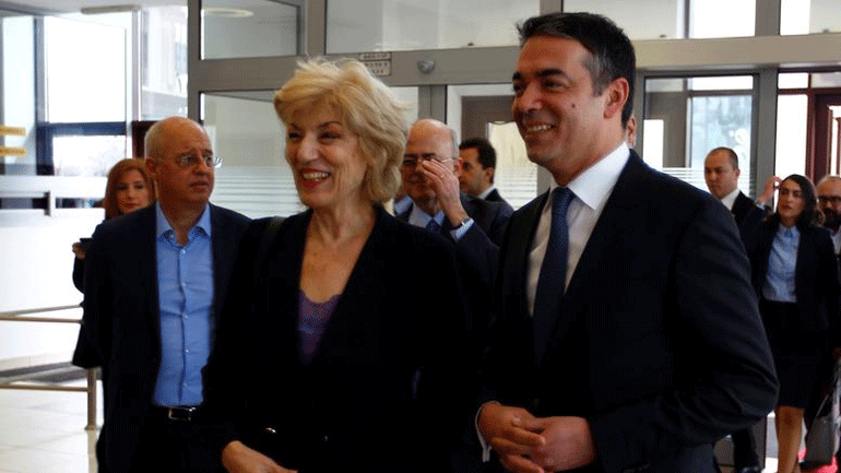 Βόρεια Μακεδονία: Διάνοιξη συνοριακής οδού υπέγραψαν Αναγνωστοπούλου – Ντιμιτρόφ