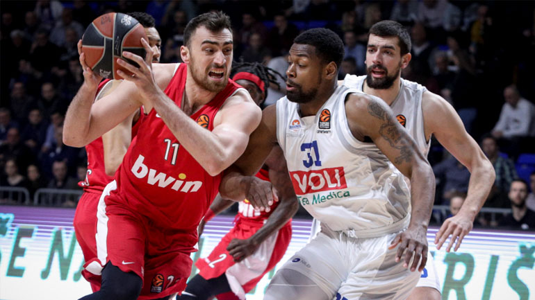 Επέστρεψε στις νίκες ο Ολυμπιακός, 89-76 την Μπούντουτσνοστ