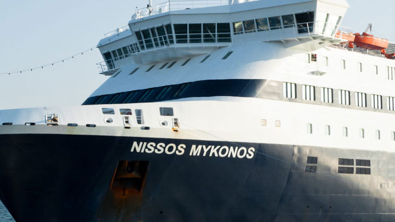 Μηχανική βλάβη στο πλοίο «Nήσος Μύκονος»
