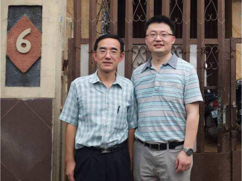 Από τη μία και μοναδική συνάντηση των δύο αντρών, που συνεργάστηκαν μυστικά για περισσότερο από έναν χρόνο