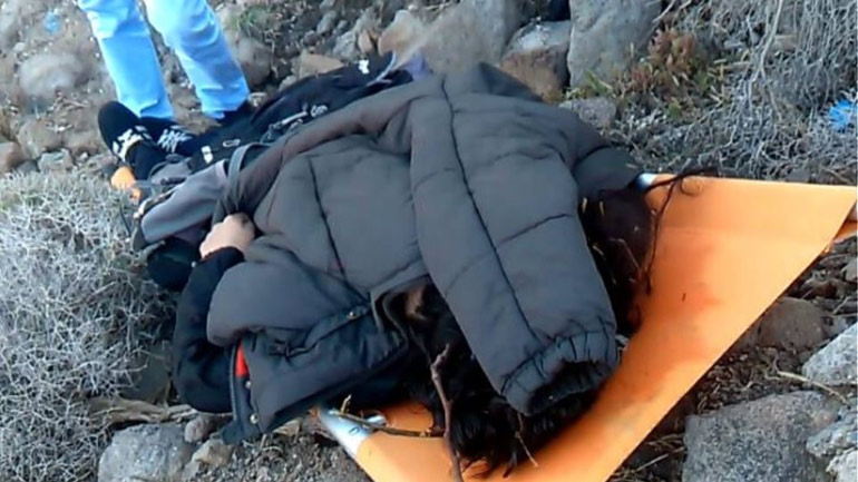 Ξεβράστηκε ακέφαλο σώμα παιδιού στη Μυτιλήνη Ξεβράστηκε ακέφαλο σώμα παιδιού στη Μυτιλήνη