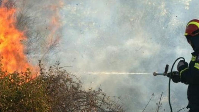 Στάχτη έγιναν οκτώ στρέμματα δασικής-αγροτικής περιοχής στο Οροπέδιο Λασιθίου