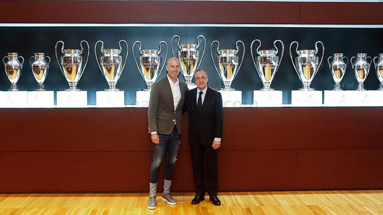 Ανακοινώθηκε κι επίσημα η επιστροφή του Ζιντάν στη Ρεάλ Μαδρίτης!