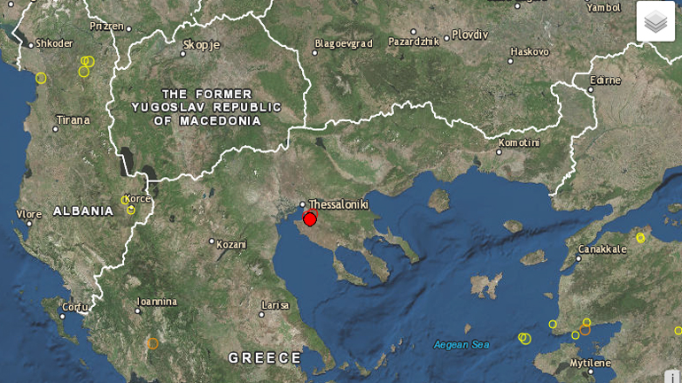 Θεσσαλονίκη: Ασθενείς σεισμικές δονήσεις με επίκεντρο το Ασβεστοχώρι